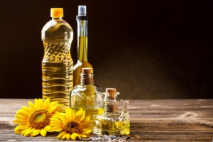 Oils in bottles