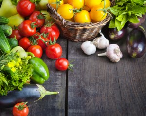 FARM FRESH vegetables and fruits